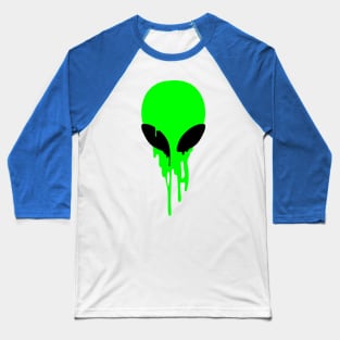 Melting Alien Baseball T-Shirt